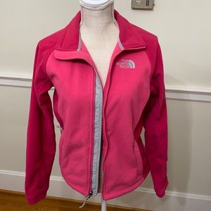 North Face Pink Fleece Jacket
